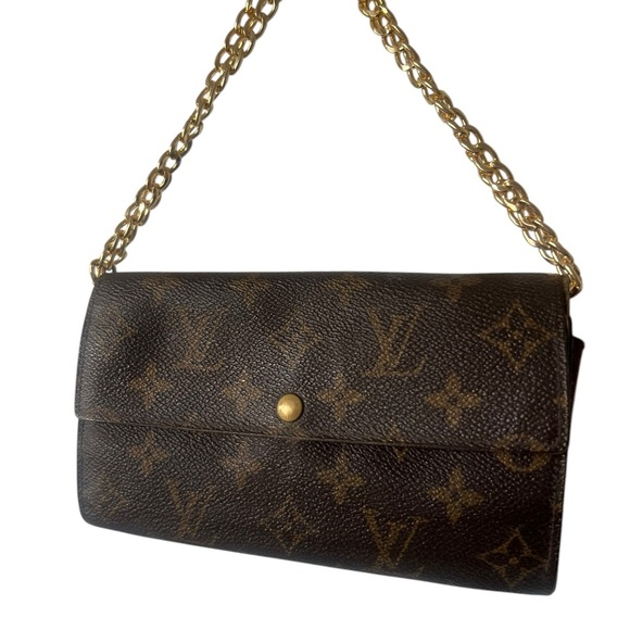 Authentic Louis Vuitton Monogram Portefeuille Sarah Long Wallet! - Picture 8 of 15